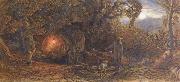Samuel Palmer A Wagoner Returning Home Spain oil painting artist
